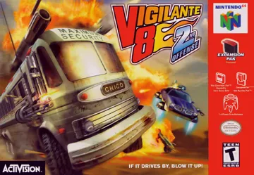 Vigilante 8 - 2nd Offense (USA) box cover front